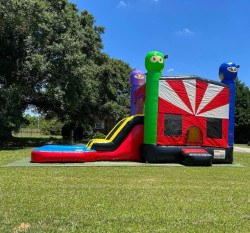 Ninja Bounce House Combo