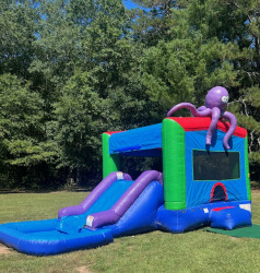 Octopus Bounce House Combo